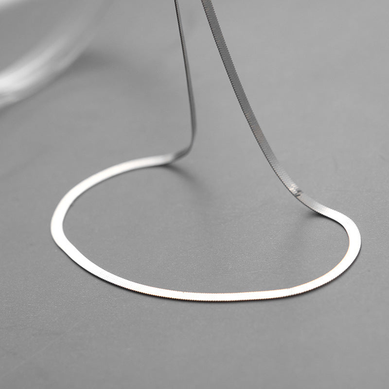 European and American minimalist necklace women