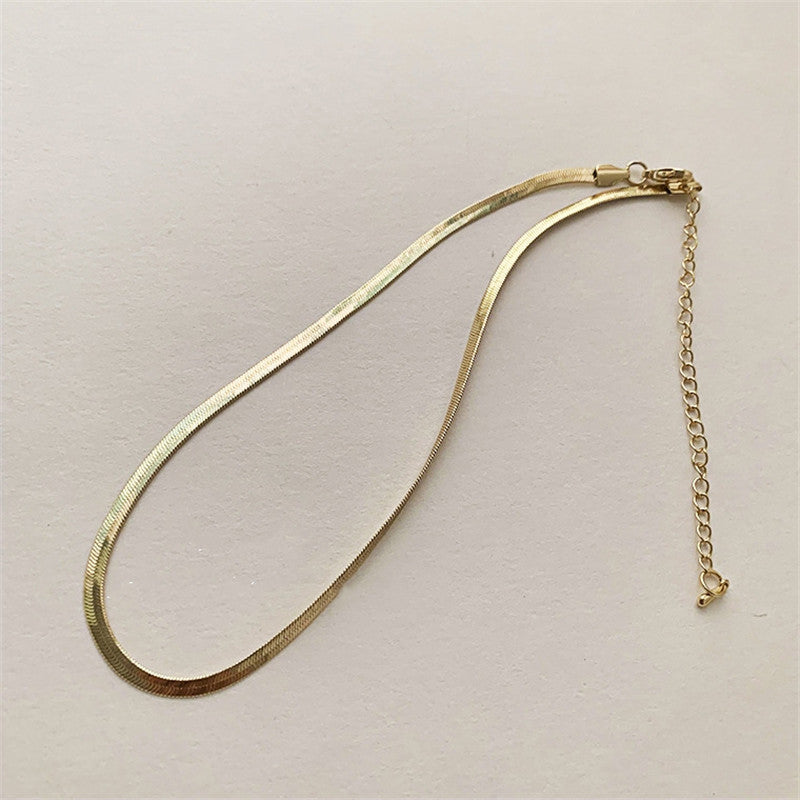 European and American minimalist necklace women