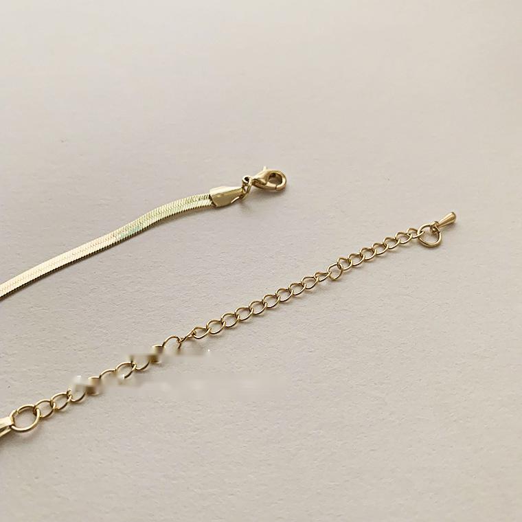 European and American minimalist necklace women