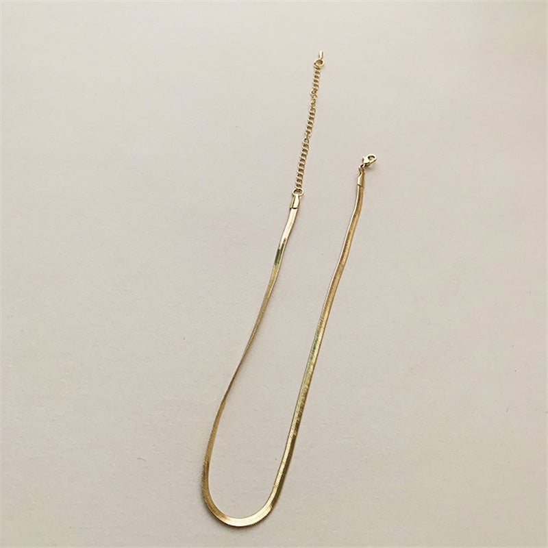 European and American minimalist necklace women