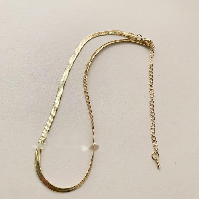 European and American minimalist necklace women
