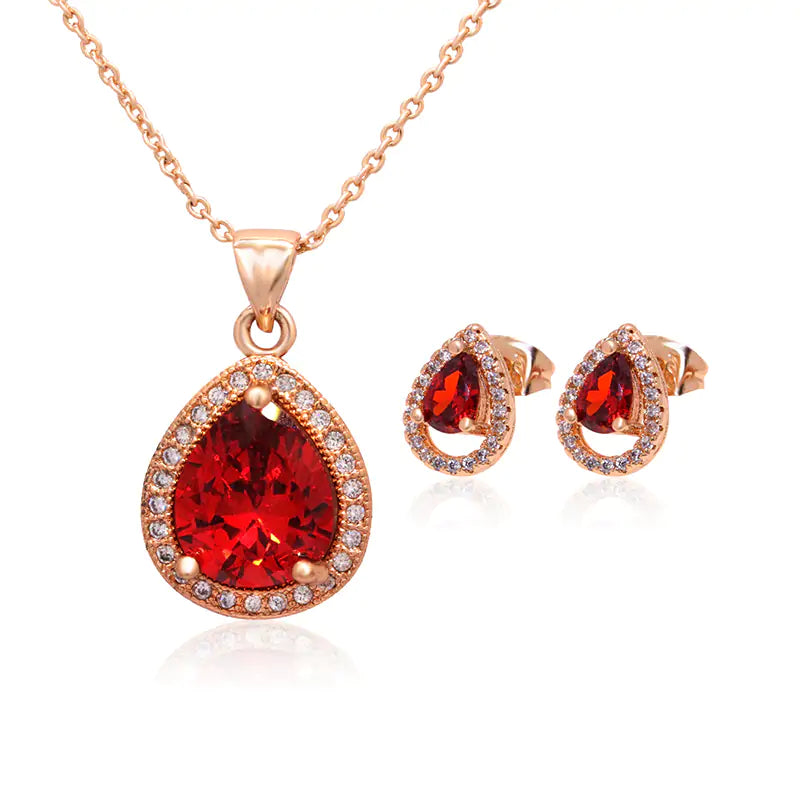 Necklace and Earring Jewelry Set