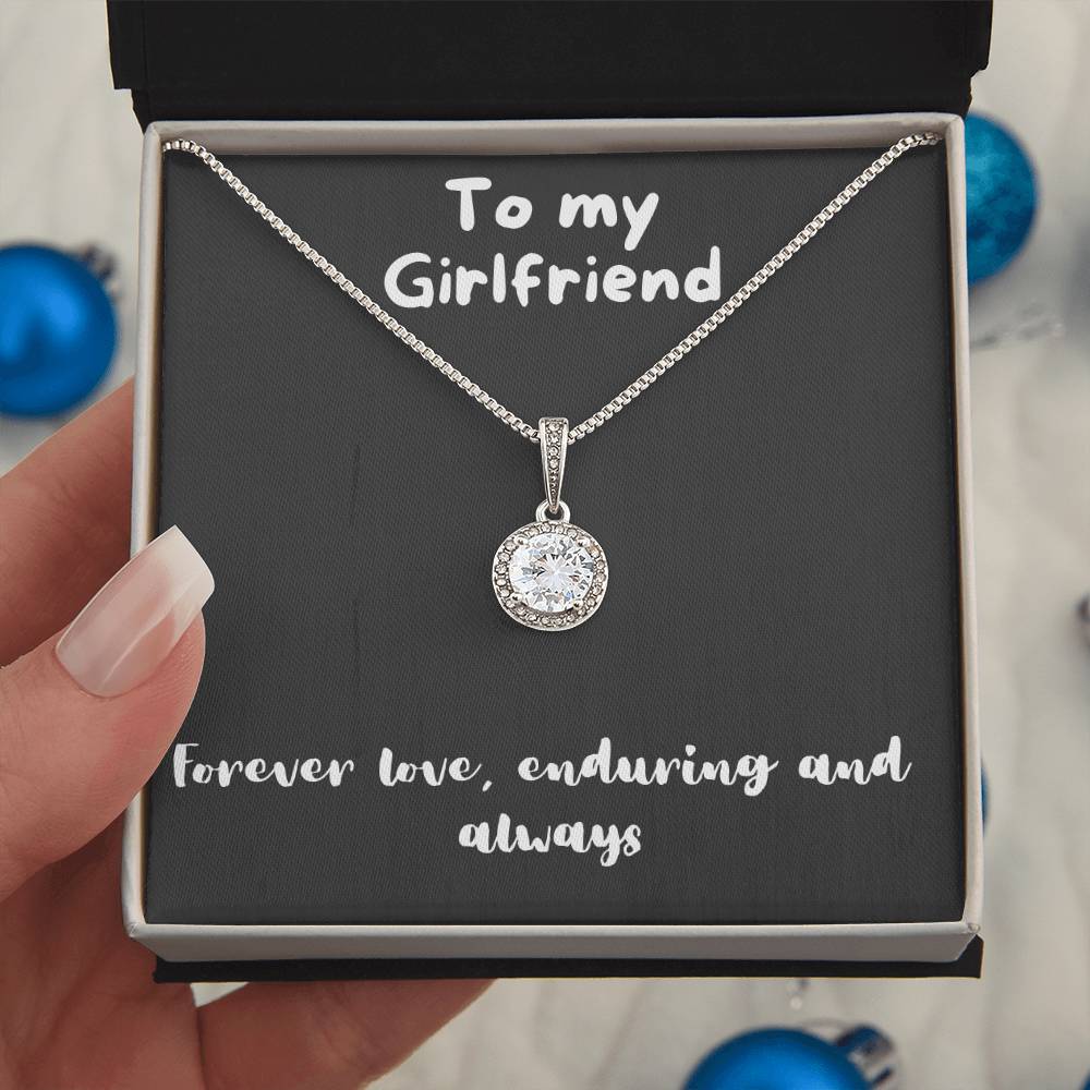 Eternal Hope Necklace - with message to Girlfriend -Abundance, Wisdom, classy necklace, unique jewelry, gifts ideas for her, birthday gift, Christmas Gift, mothers day gift ππ±ββοΈππ©π