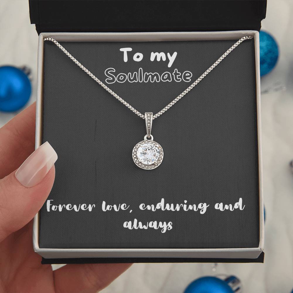 Eternal Hope Necklace - with message to Soulmate Abundance, Wisdom, classy necklace, unique jewelry, gifts ideas for her, birthday gift, Christmas Gift, mothers day gift ππ±ββοΈππ©π