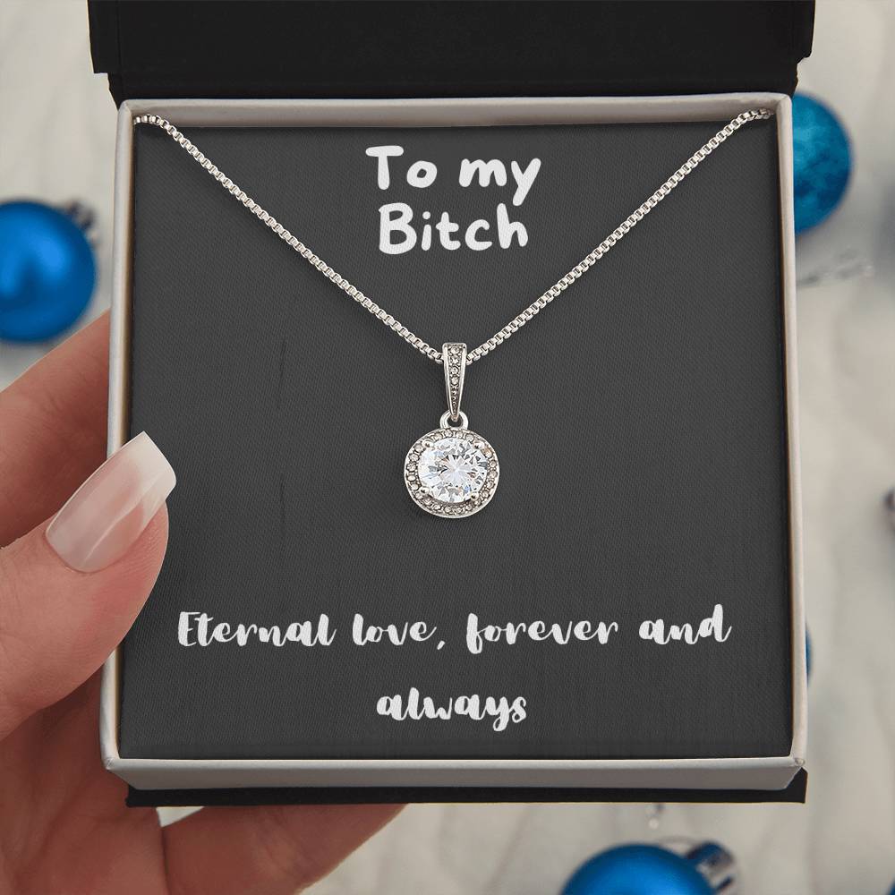 Eternal Hope Necklace - with message to Bitch -Abundance, Wisdom, classy necklace, unique jewelry, gifts ideas for her, birthday gift, Christmas Gift, mothers day gift ππ±ββοΈππ©π