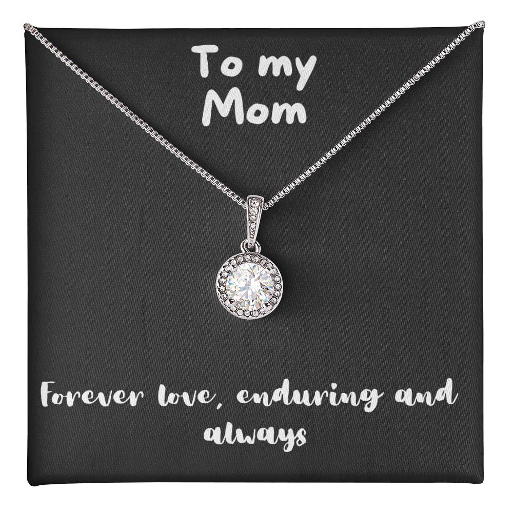 Eternal Hope Necklace - with message to Mom -Abundance, Wisdom, classy necklace, unique jewelry, gifts ideas for her, birthday gift, Christmas Gift, mothers day gift ππ±ββοΈππ©π