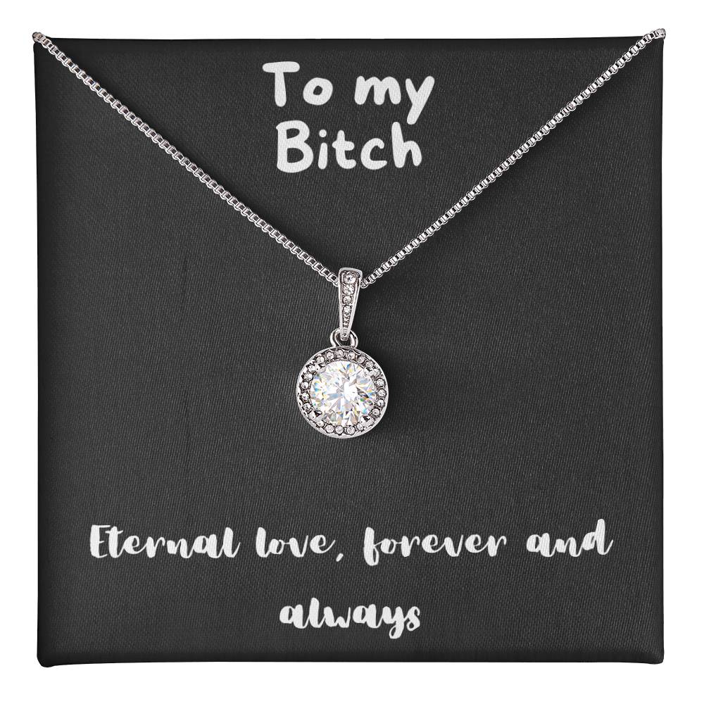 Eternal Hope Necklace - with message to Bitch -Abundance, Wisdom, classy necklace, unique jewelry, gifts ideas for her, birthday gift, Christmas Gift, mothers day gift ππ±ββοΈππ©π