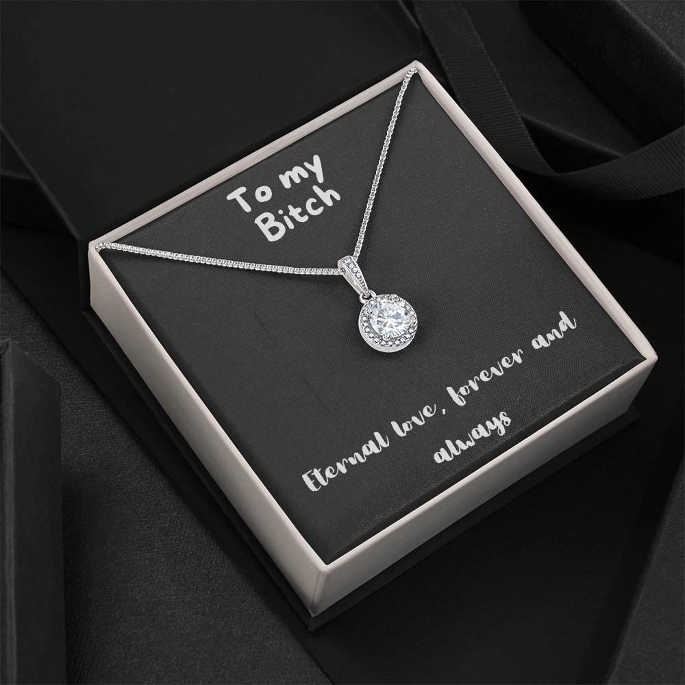 Eternal Hope Necklace - with message to Bitch -Abundance, Wisdom, classy necklace, unique jewelry, gifts ideas for her, birthday gift, Christmas Gift, mothers day gift ππ±ββοΈππ©π