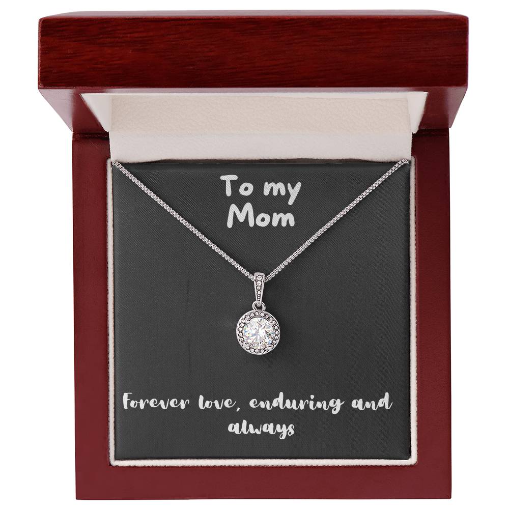 Eternal Hope Necklace - with message to Mom -Abundance, Wisdom, classy necklace, unique jewelry, gifts ideas for her, birthday gift, Christmas Gift, mothers day gift ππ±ββοΈππ©π