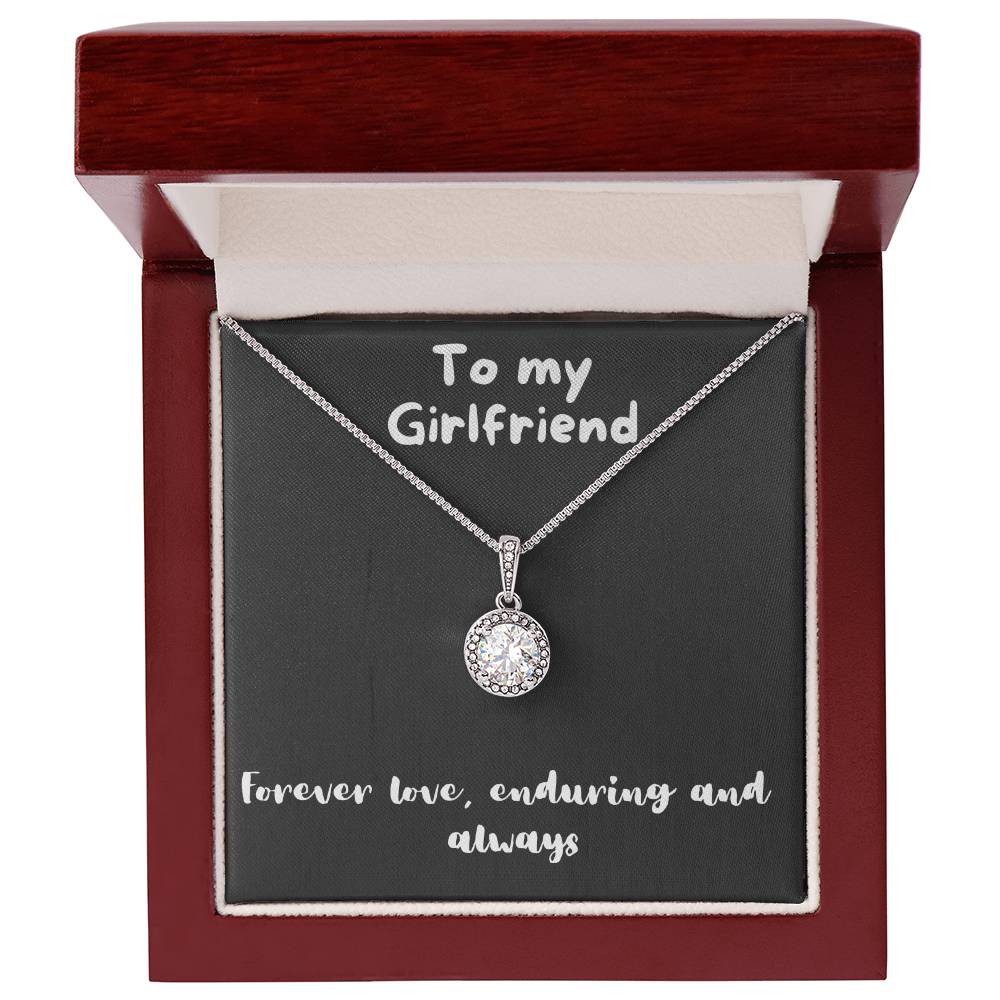 Eternal Hope Necklace - with message to Girlfriend -Abundance, Wisdom, classy necklace, unique jewelry, gifts ideas for her, birthday gift, Christmas Gift, mothers day gift ππ±ββοΈππ©π