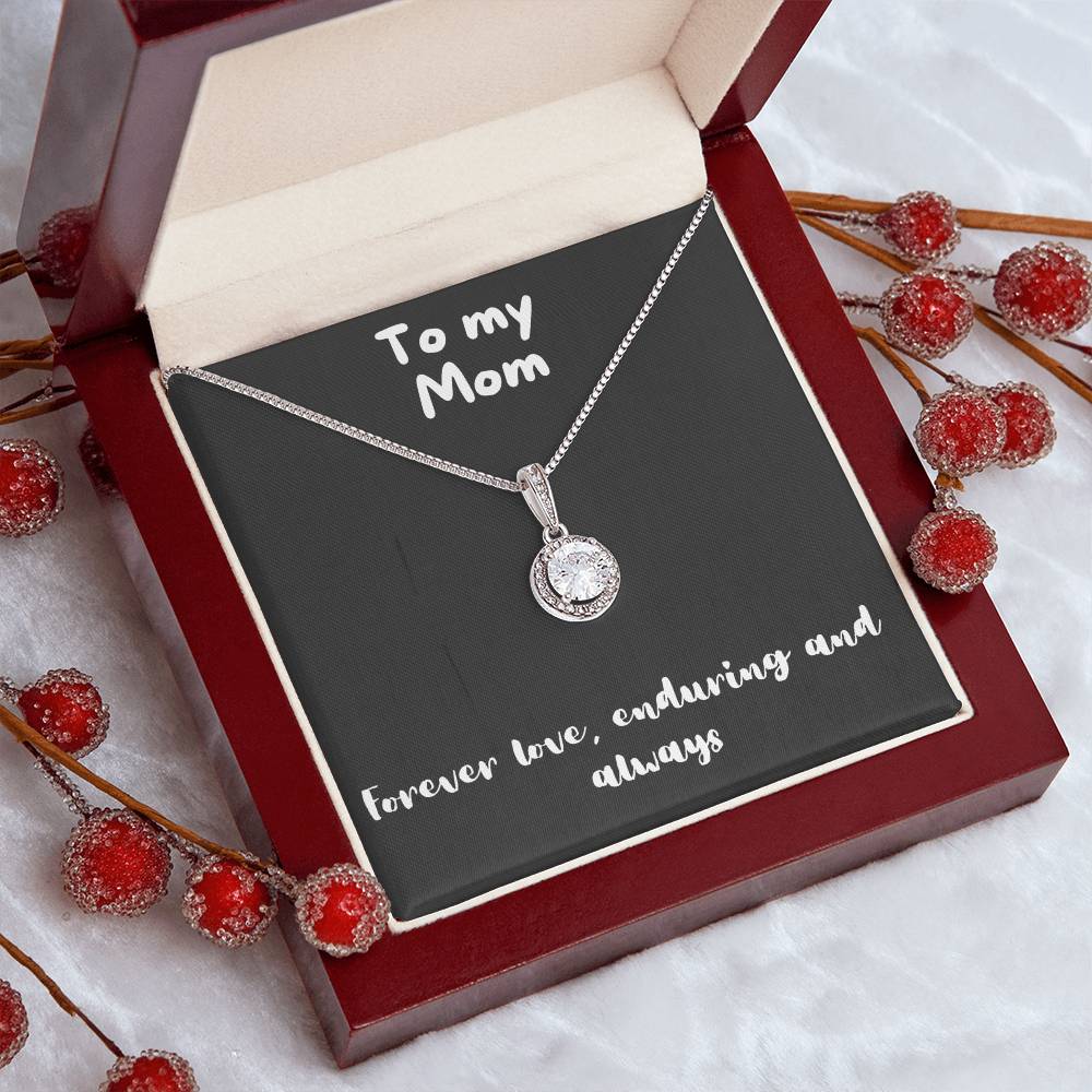 Eternal Hope Necklace - with message to Mom -Abundance, Wisdom, classy necklace, unique jewelry, gifts ideas for her, birthday gift, Christmas Gift, mothers day gift ππ±ββοΈππ©π