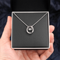 Lucky In Love Necklace - lucky charm, gift for mom, birthday gift, minimalist jewelry, dainty Jewelry, christmas gift, mother's day, valentine's day🎁👩💎👱♀️🎁