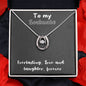 Lucky In Love Necklace with message to Soulmate - lucky charm, gift for mom, birthday gift, minimalist jewelry, dainty Jewelry, christmas gift, mother's day, valentine's day🎁👩💎👱♀️🎁