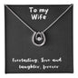 Lucky In Love Necklace - lucky charm, gift for mom, birthday gift, minimalist jewelry, dainty Jewelry, christmas gift, mother's day, valentine's day🎁👩💎👱♀️🎁