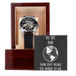 Openwork Watch with message to your dad