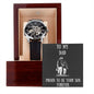 Openwork Watch with message to your dad - Christmas gift, gift for father, father's day