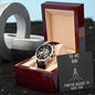 Openwork Watch with message to your dad - Christmas gift, gift for father, father's day