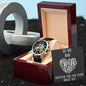 Openwork Watch with message to your dad - Christmas gift, gift for father, father's day