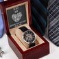 Openwork Watch with message to your dad - Christmas gift, gift for father, father's day