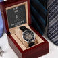 Openwork Watch with message to your dad - Christmas gift, gift for father, father's day