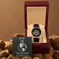 Openwork Watch with message to your dad