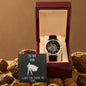 Openwork Watch with message to your dad - Christmas gift, gift for father, father's day