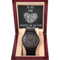 Wooden Watch with message to your dad - Christmas gift, gift for father, Father's Day