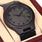 Wooden Watch with message to your dad - Christmas gift, gift for father, Father's Day