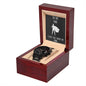 Black Chronograph Watch with message to your dad - Christmas gift, gift for father, Father's Day