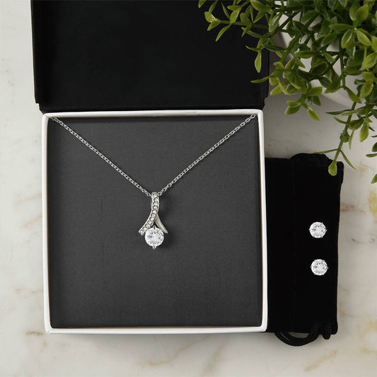 Alluring Beauty Necklace Earring set- Radiant Charm and Timeless Style | Ideal Accessory for Every Occasion