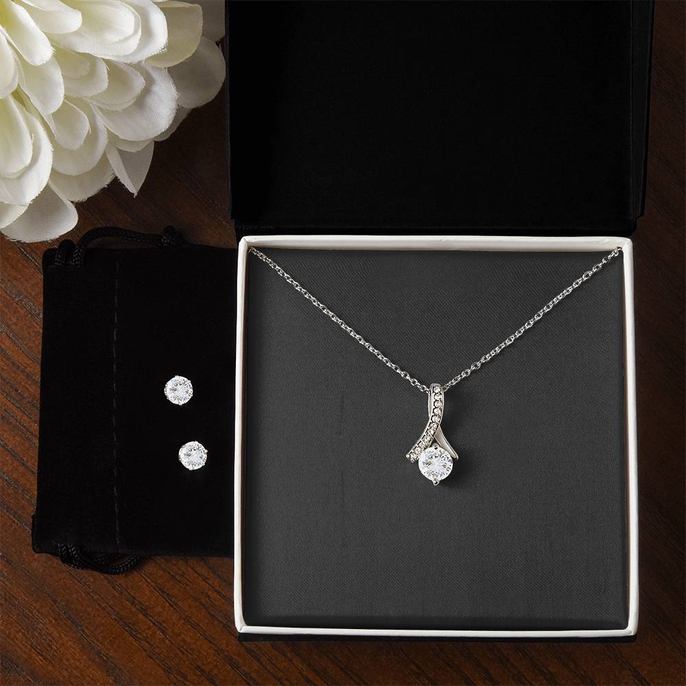 Alluring Beauty Necklace Earring set- Radiant Charm and Timeless Style | Ideal Accessory for Every Occasion