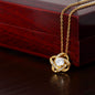 Enchanting Love Knot Necklace: Timeless Symbol of Love with Intricate Design | Perfect Gift for Special Occasions