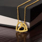 Interlocking Hearts Necklace - Symbol of Eternal Love | Perfect Gift for Special Occasions