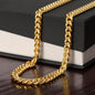 Bold Sophistication: Men's Cuban Link Chain - Striking Style and Unmatched Durability | High-Quality, Versatile Jewelry for Every Occasion
