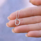 Sterling Elegance: Silver Delicate Heart Necklace - Timeless Charm and Grace - Impeccable Gift for Loved Ones
