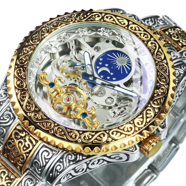 Men's Luxury Moon Phase Watch
