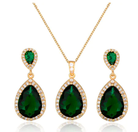 Necklace and Earring Jewelry Set