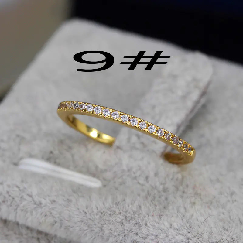 Exquisite Rose Gold Jewelry - Bracelet Ring