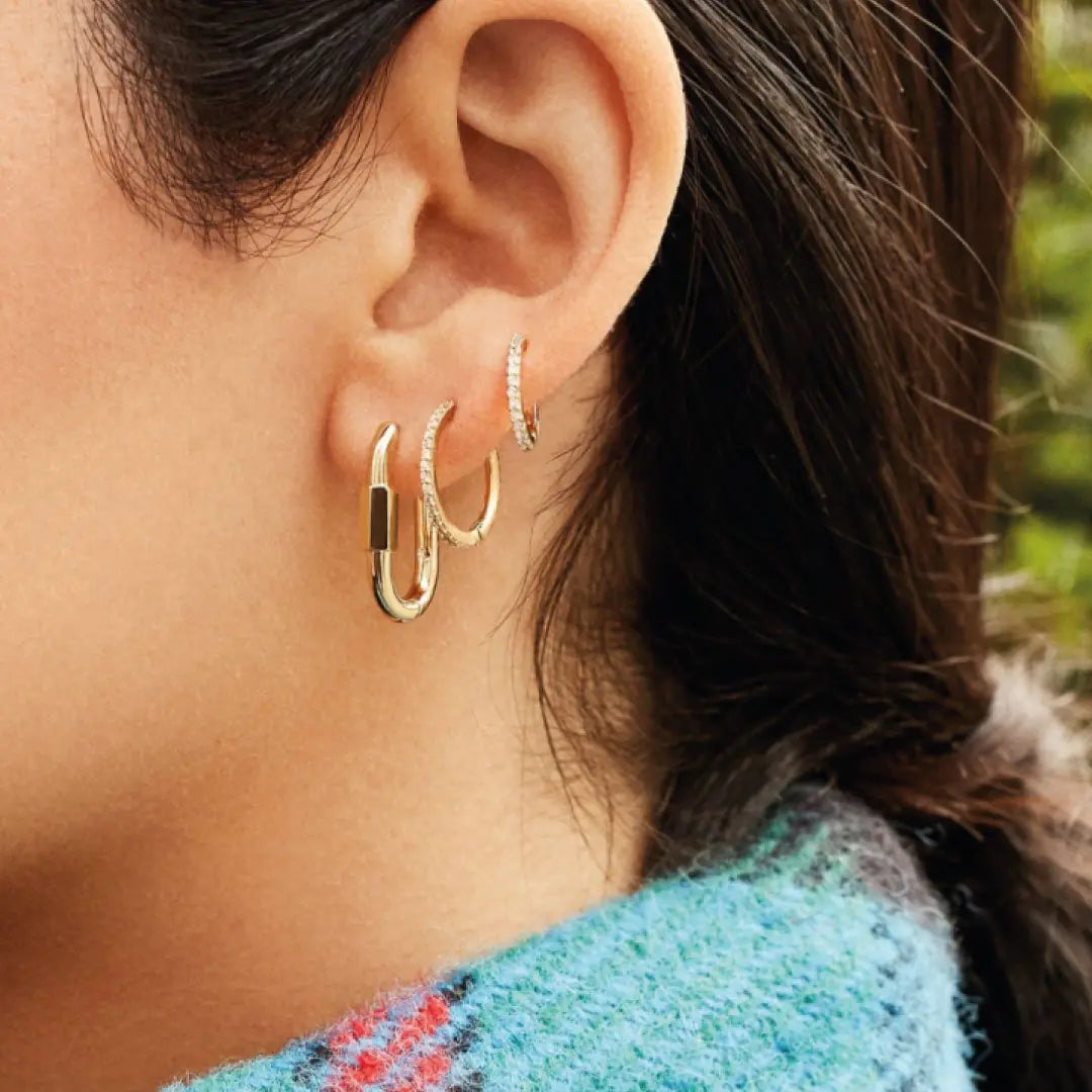 Luz Hoop Earrings