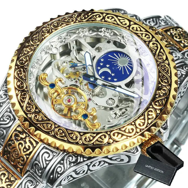 Men's Luxury Moon Phase Watch