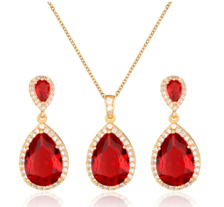 Necklace and Earring Jewelry Set