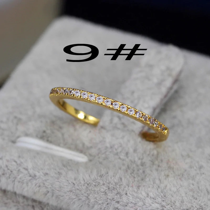 Exquisite Rose Gold Jewelry - Bracelet Ring