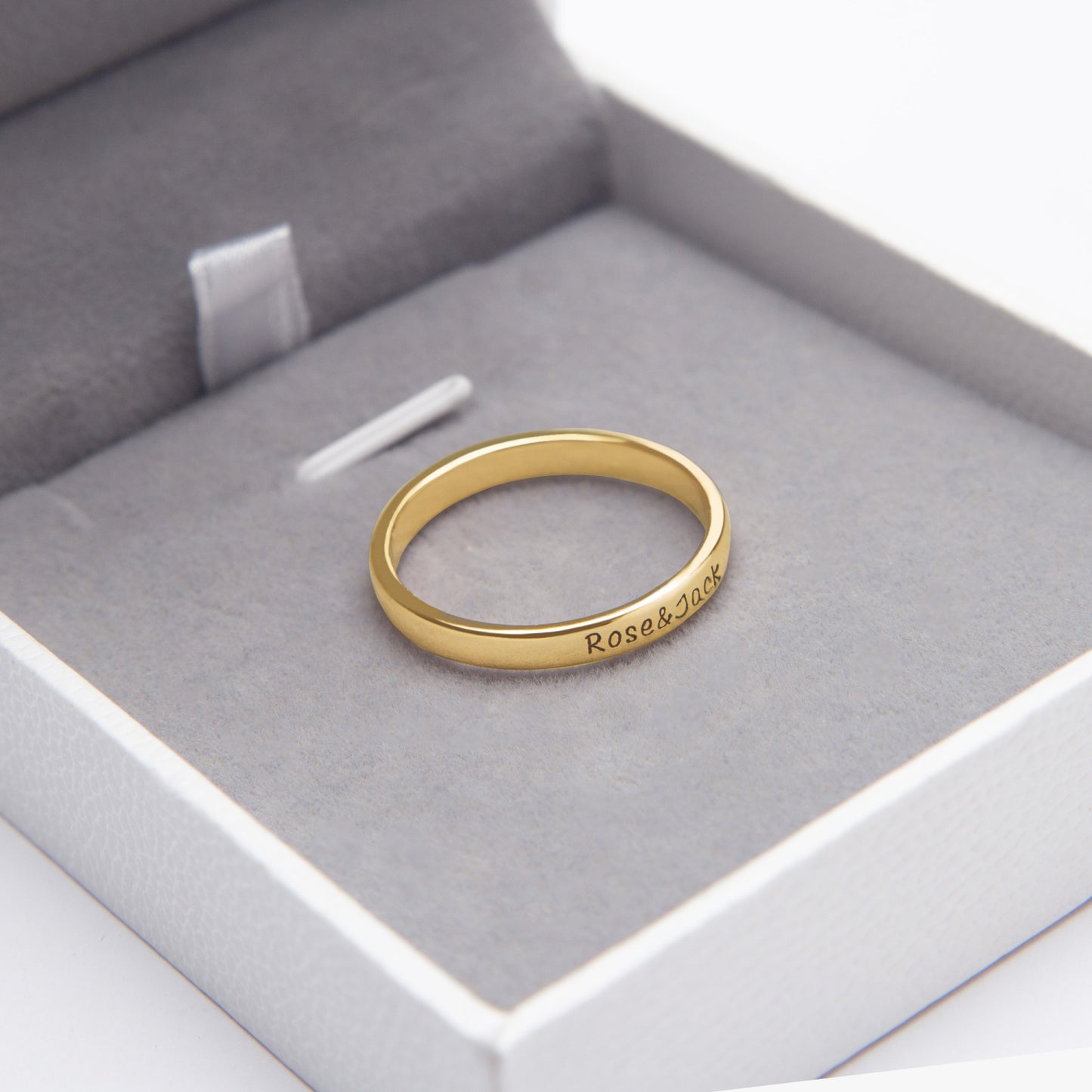 Dainty Engraved Name Ring - personalized jewelry, gift for her, name, gift for mom, birthday, mother's day
