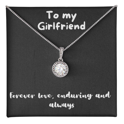 Eternal Hope Necklace - with message to Girlfriend -Abundance, Wisdom, classy necklace, unique jewelry, gifts ideas for her, birthday gift, Christmas Gift, mothers day gift 🎁👱‍♀️💎👩🎁