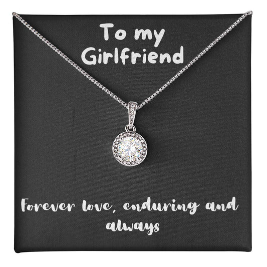 Eternal Hope Necklace - with message to Girlfriend -Abundance, Wisdom, classy necklace, unique jewelry, gifts ideas for her, birthday gift, Christmas Gift, mothers day gift 🎁👱‍♀️💎👩🎁