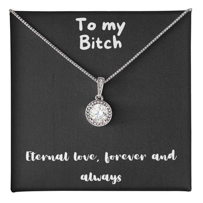 Eternal Hope Necklace - with message to Bitch -Abundance, Wisdom, classy necklace, unique jewelry, gifts ideas for her, birthday gift, Christmas Gift, mothers day gift 🎁👱‍♀️💎👩🎁