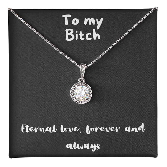 Eternal Hope Necklace - with message to Bitch -Abundance, Wisdom, classy necklace, unique jewelry, gifts ideas for her, birthday gift, Christmas Gift, mothers day gift 🎁👱‍♀️💎👩🎁