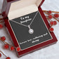 Eternal Hope Necklace - with message to Daughter -Abundance, Wisdom, classy necklace, unique jewelry, gifts ideas for her, birthday gift, Christmas Gift, mothers day gift 🎁👱‍♀️💎👩🎁
