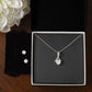 Alluring Beauty Necklace Earring set- Radiant Charm and Timeless Style | Ideal Accessory for Every Occasion