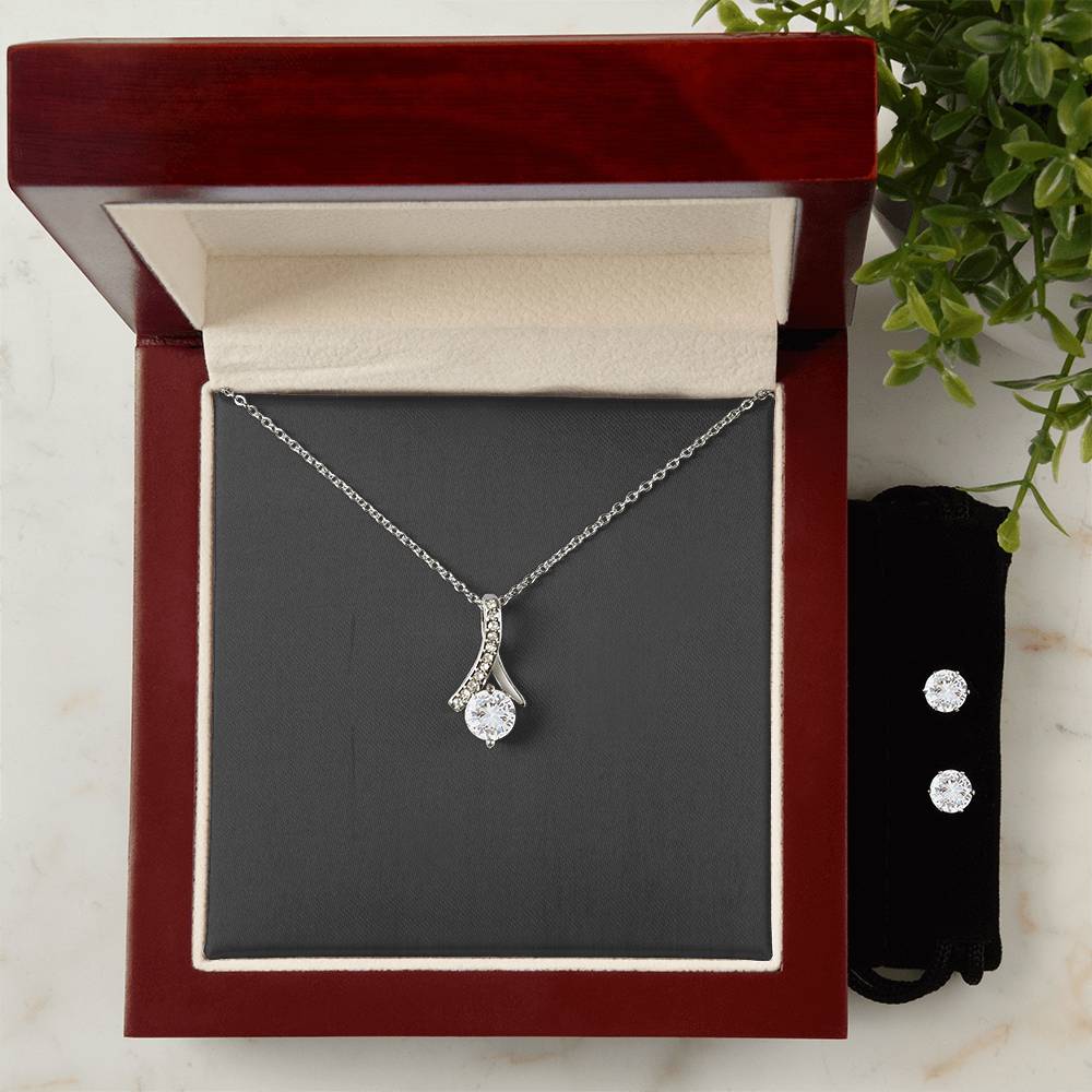 Alluring Beauty Necklace Earring set- Radiant Charm and Timeless Style | Ideal Accessory for Every Occasion